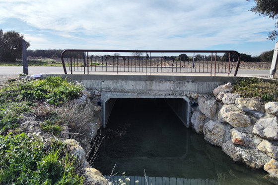 7.Pont de la route de Sablet