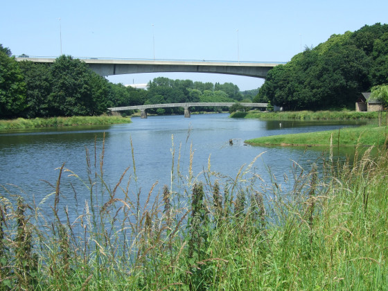 Pont de la Villeneuve et paserelle