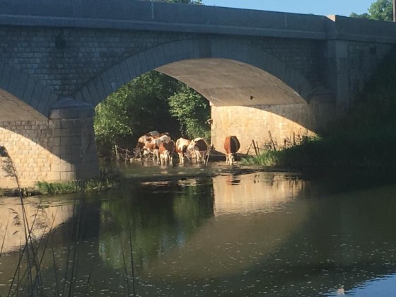 Pont entre Geneuille et Bussi&egrave;res
