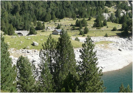 Pont et Cabane de la Lude - 1818m