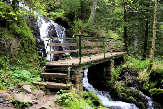 Pont et cascade du Stolz Ablass