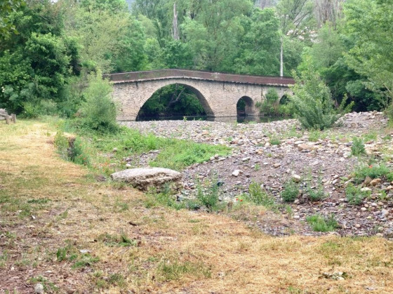 Pont  m&eacute;di&egrave;val de Irotz