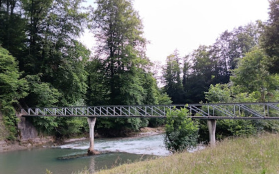 Pont piétonnier sur la Töss