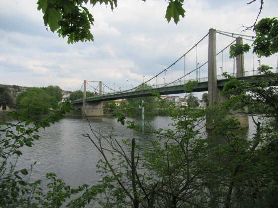 Pont sur la Seine à Triel-sur-Seine