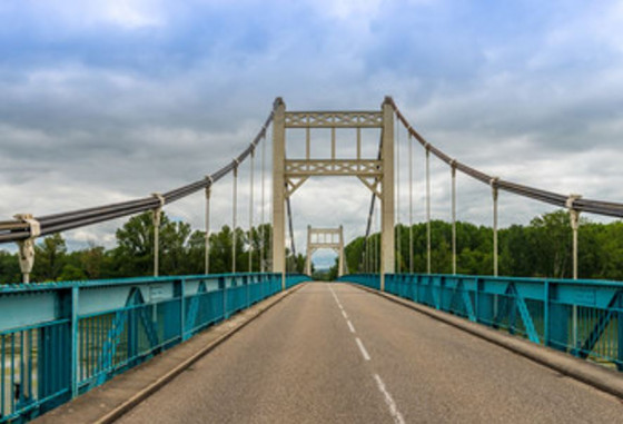 Pont suspendu d'Auvillar