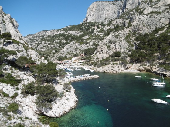 Port de la calanque de Sormiou