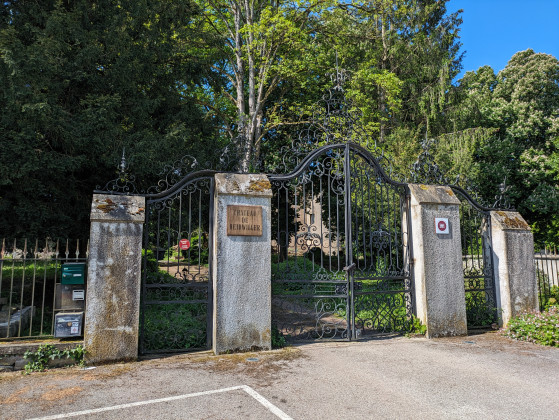 Portail du château de Heidwiller