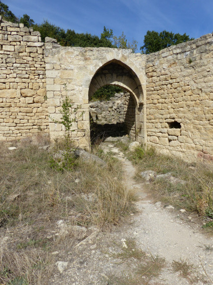 Porte d'entr&eacute;e de Villevieille