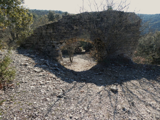 Porte d\'entrée du Chastelas