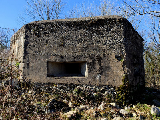 Poste de tir de la batterie de l'Avancée