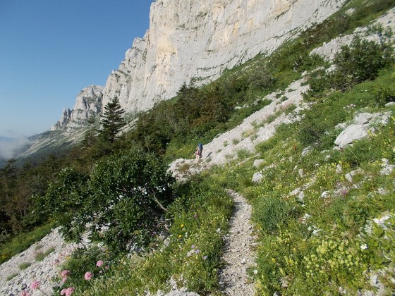 Poursuite du sentier