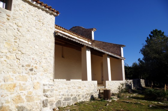 préau face sud