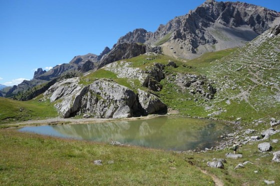 Premier petit lac sans nom.
