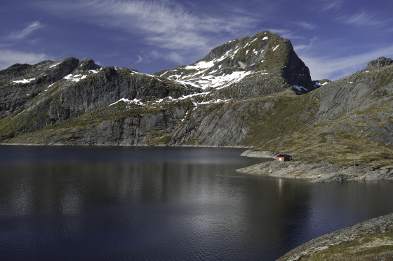 Première vue sur le lac