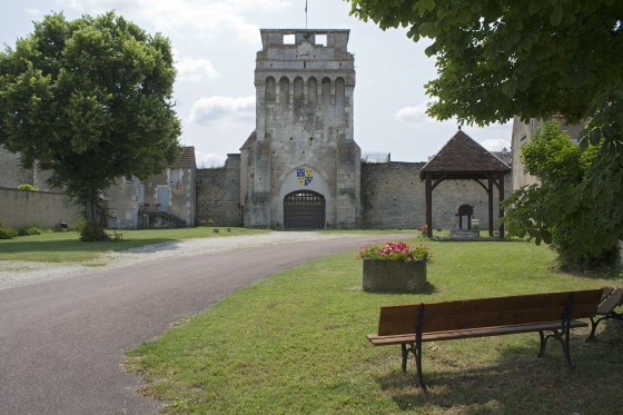 Puits et façade du Château