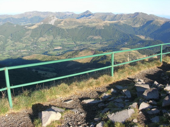 Puy Mary et Puy Griou vus du Plomb du Cantal