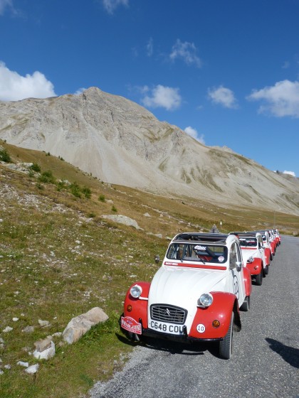 Rallye 2CV au col de Cayolle