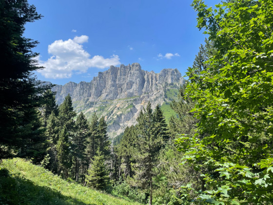 Randonnee autour du Mont Aiguille