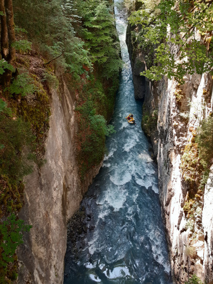 randonn&eacute;e les Gorges de Tines