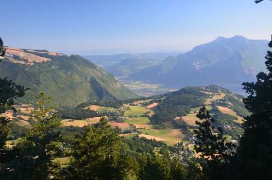 Rare photo de Saint Nizier depuis la montée du Moucherotte