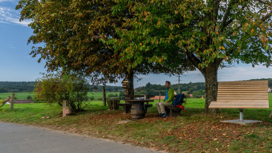 Rastplatz vor Etzean