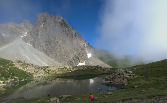Lac du refuge de Pombie