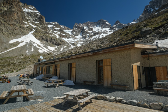 Le refuge de Temple-Écrins