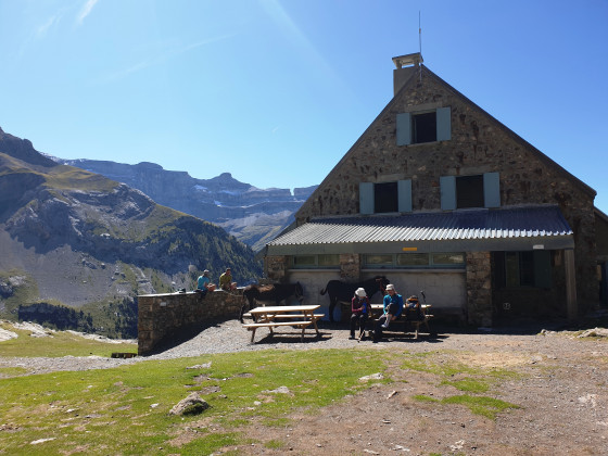 Refuge des Espuguettes en été