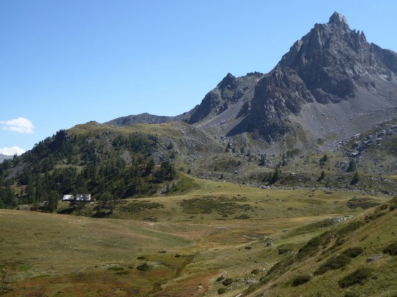 Refuge du Chardonnet et la Dent du Diable