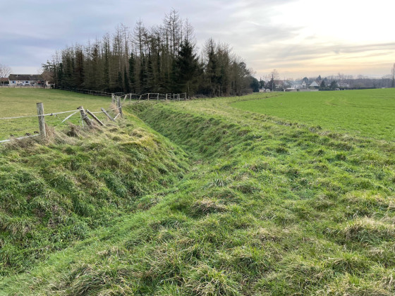 Réseau de fossés de 120 km