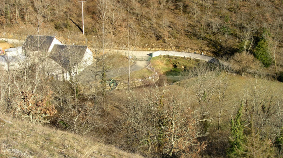 résurgence du Gouffre du Blagour de Chasteaux