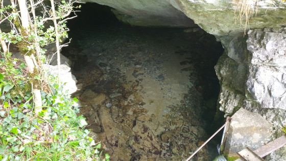 R&eacute;surgence du Pont du Diable (Les Eaux-Chaudes)