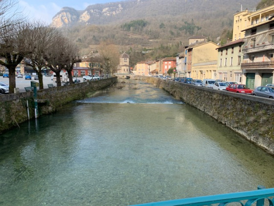 Rivière Albarine au départ