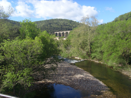 Rivière l\'Orb en aval