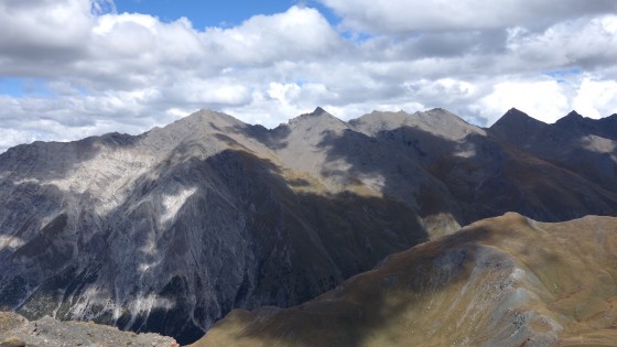 Roc del Boucher, Punta Ciatagnera, Punta Clapiera, Cima del Pelvo