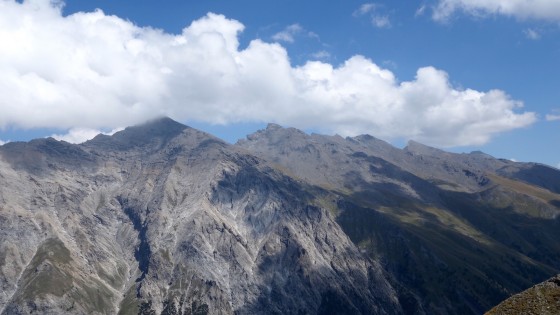 Roc del Boucher, Punta Ciatagnera, Punta Clapiera, Cima del Pelvo