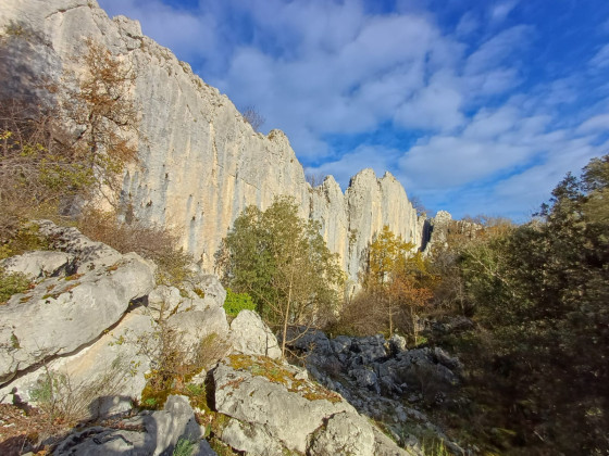 Roc des Abeilles et son site d'escalade