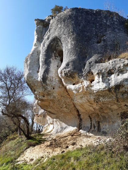 Rocher d'escalade