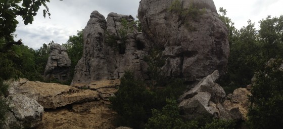 Rochers impressionants