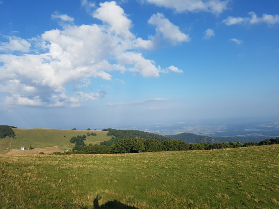 Rossberg vers la plaine cernéenne