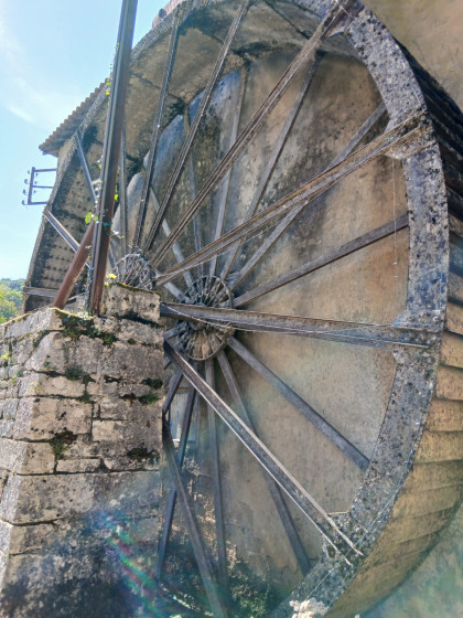 Roue de l\'ancienne filature