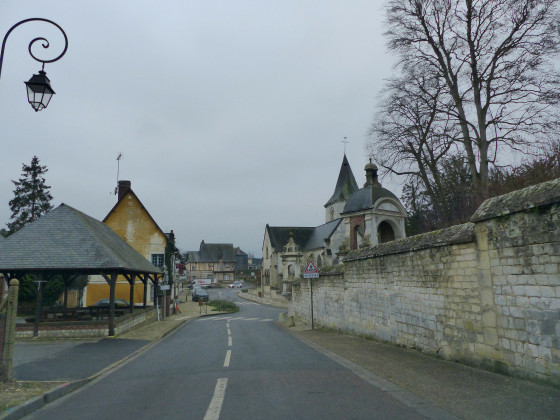Route de Caillouville