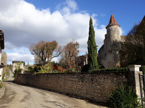 Route de la G&egrave;le &agrave; B&eacute;raut