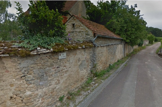 Route de Lavau, à Fixey