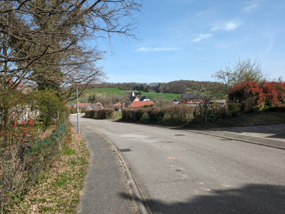 Rue Bellevue à Soppe-le-Haut