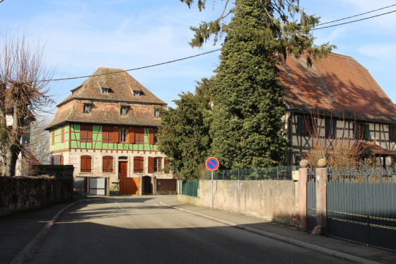 Rue du Moulin à Mussig