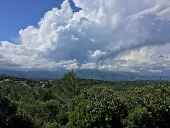 Vue sur l\'arrière pays