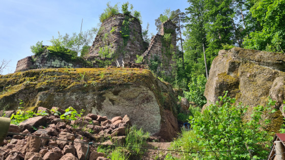 ruine château du Freudeneck