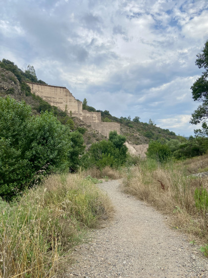 Ruine du barrage de Malpasset