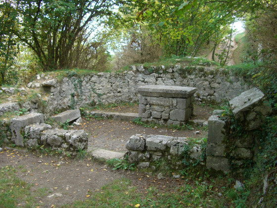 Ruines de l\'ancienne chapelle